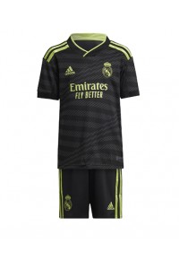 Real Madrid Babyklær Tredje Fotballdrakt til barn 2022-23 Korte ermer (+ Korte bukser)